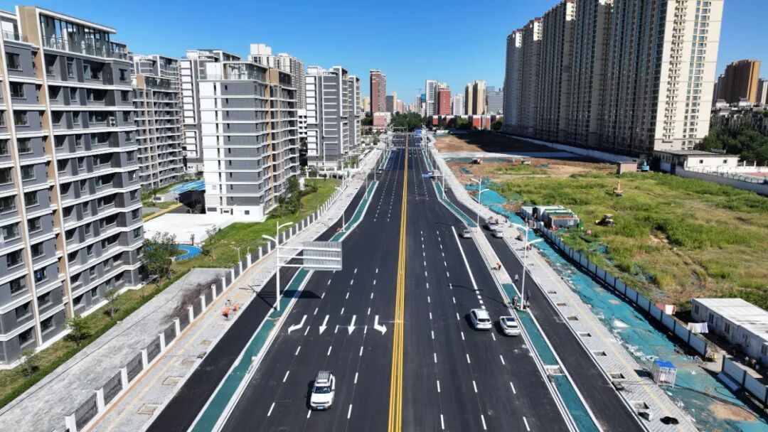 【石家庄新增一条城市主干路！】9月10日石家庄市新石北路时光街至汇明路段实现试通
