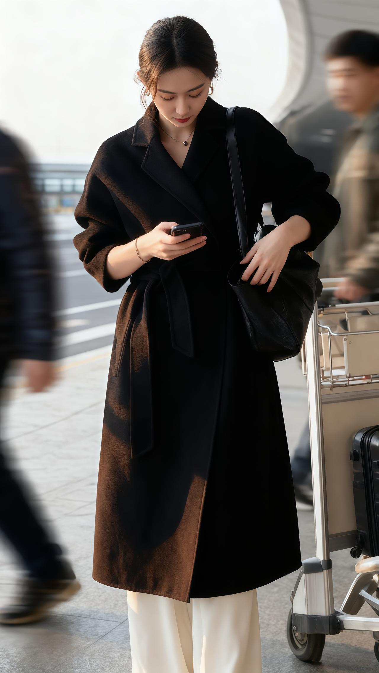 穿搭穿搭 女装时尚穿搭 风衣外套 韩系穿搭 大衣外套