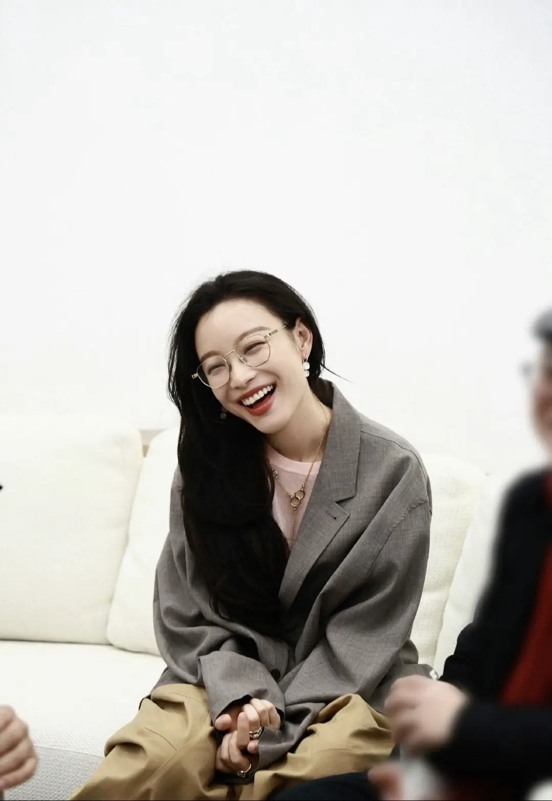 倪妮。倪妮太会撩了
