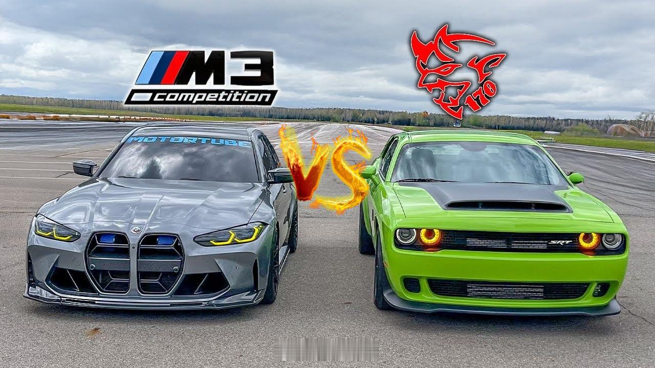 宝马M3 Competition道奇 Challenger SRT Demon 