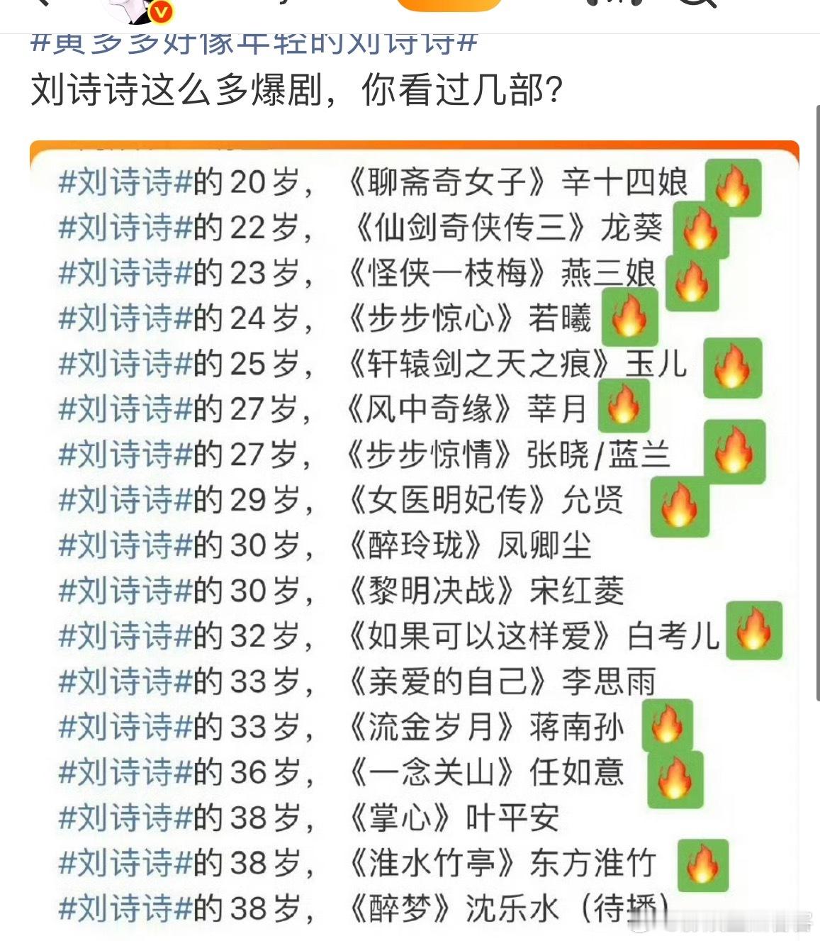 爆剧二字什么时候这么不值钱了[泪奔][泪奔][泪奔]黄多多好像年轻的刘诗诗内娱收