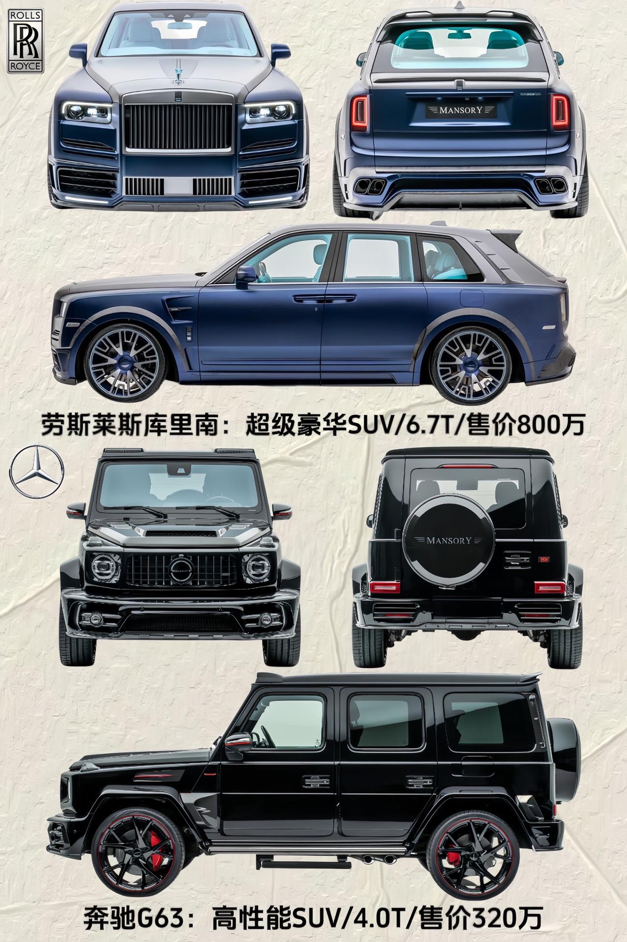 陆地SUV天花板×改装品牌天花板，阁下该如何选择？迈莎锐 奔驰g63