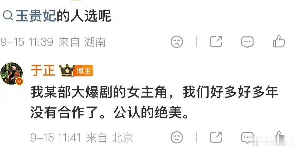 于正说自己的大爆剧只有《美人心计》《宫》《陆贞传奇》《笑傲江湖》《延禧攻略》《墨