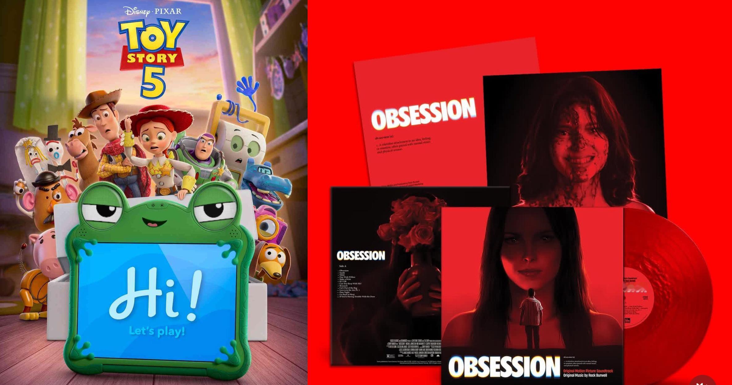 LISA泡泡更新🫧🐥：最近看了恐怖片Obsession（痴迷），也看了《玩具