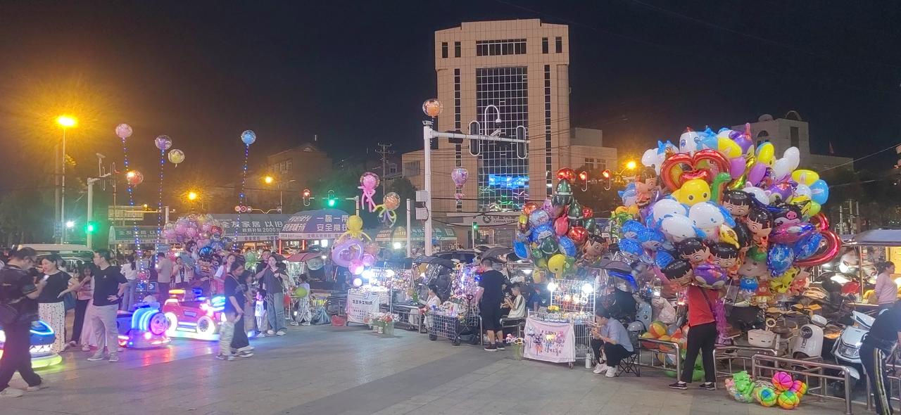 国庆夜，新洲好夜景。