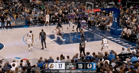 范德彪三分，湖人反超！ 湖人vs独行侠