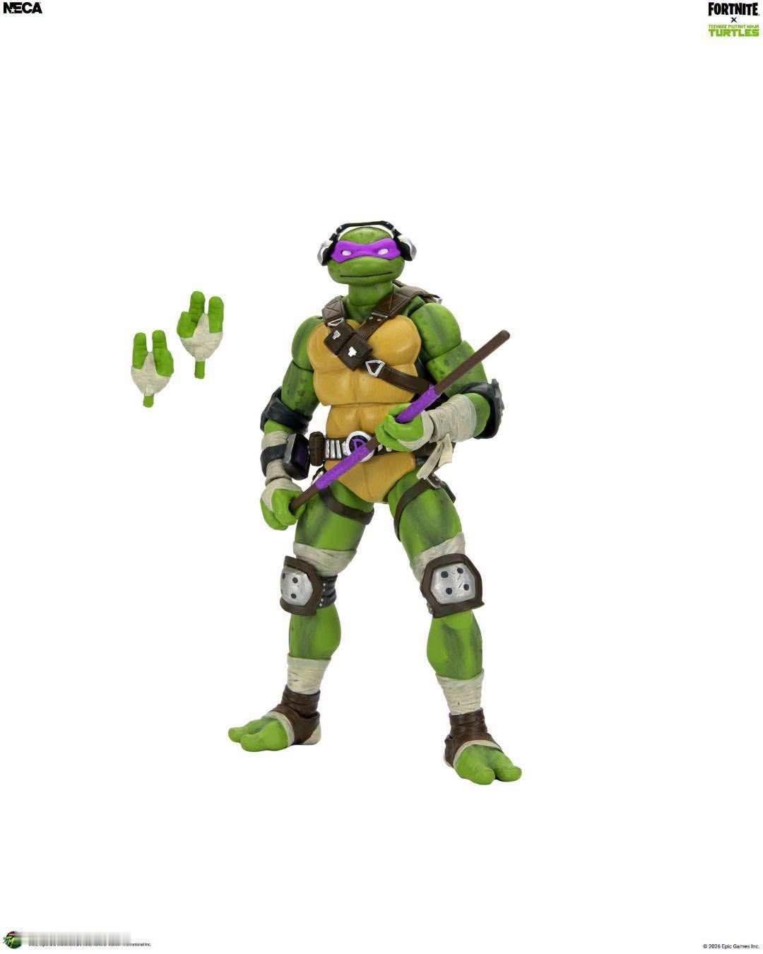 NECA Fortnite x Teenage Mutant Ninja Tur
