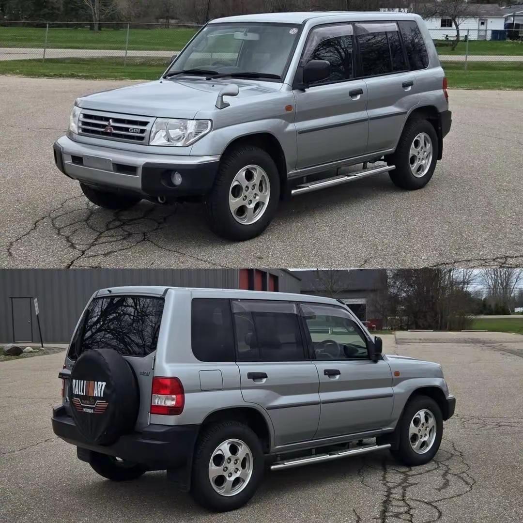 Mitsubishi Pajero iO.这台 2000 年的三菱 Pajero