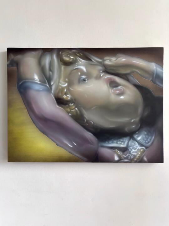藏家说要把我的画挂进汤臣一品