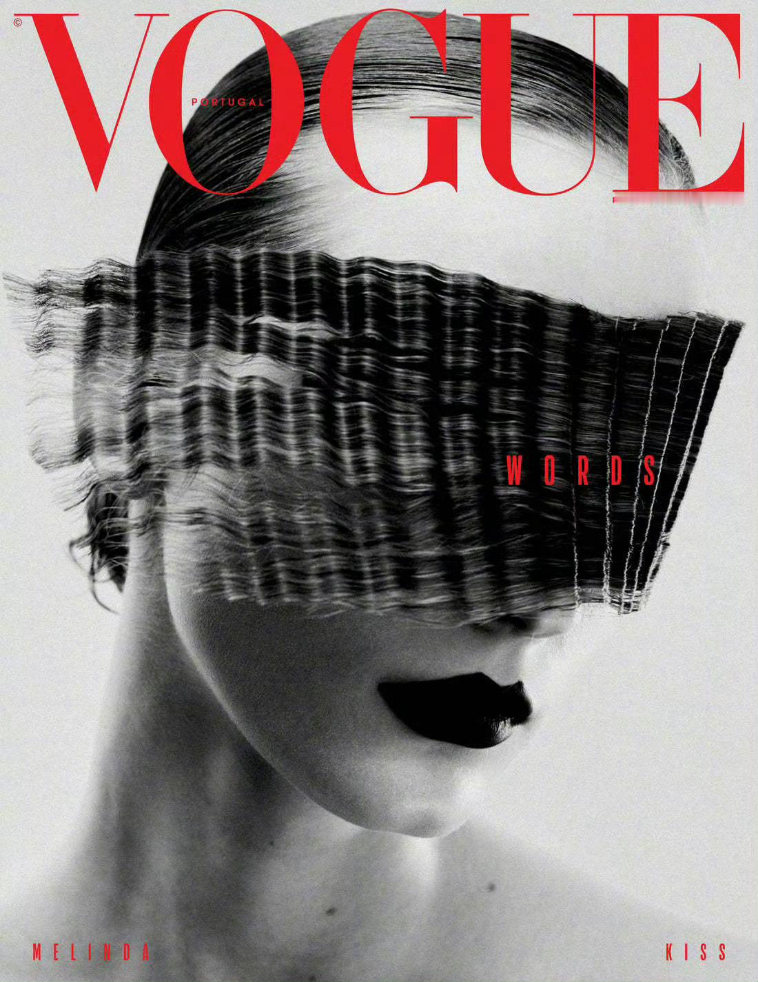 2026葡萄牙版Vogue六月文字主题刊封面 
