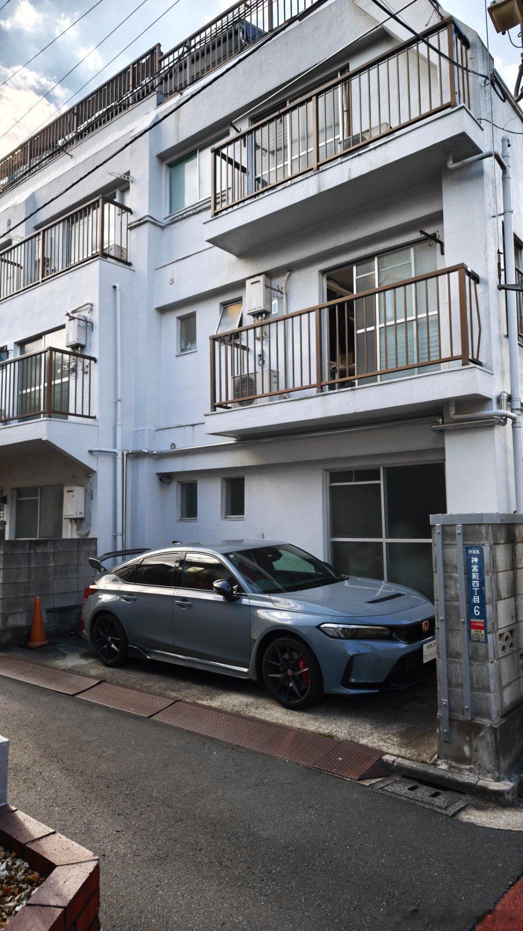 车与建筑。 ​​​