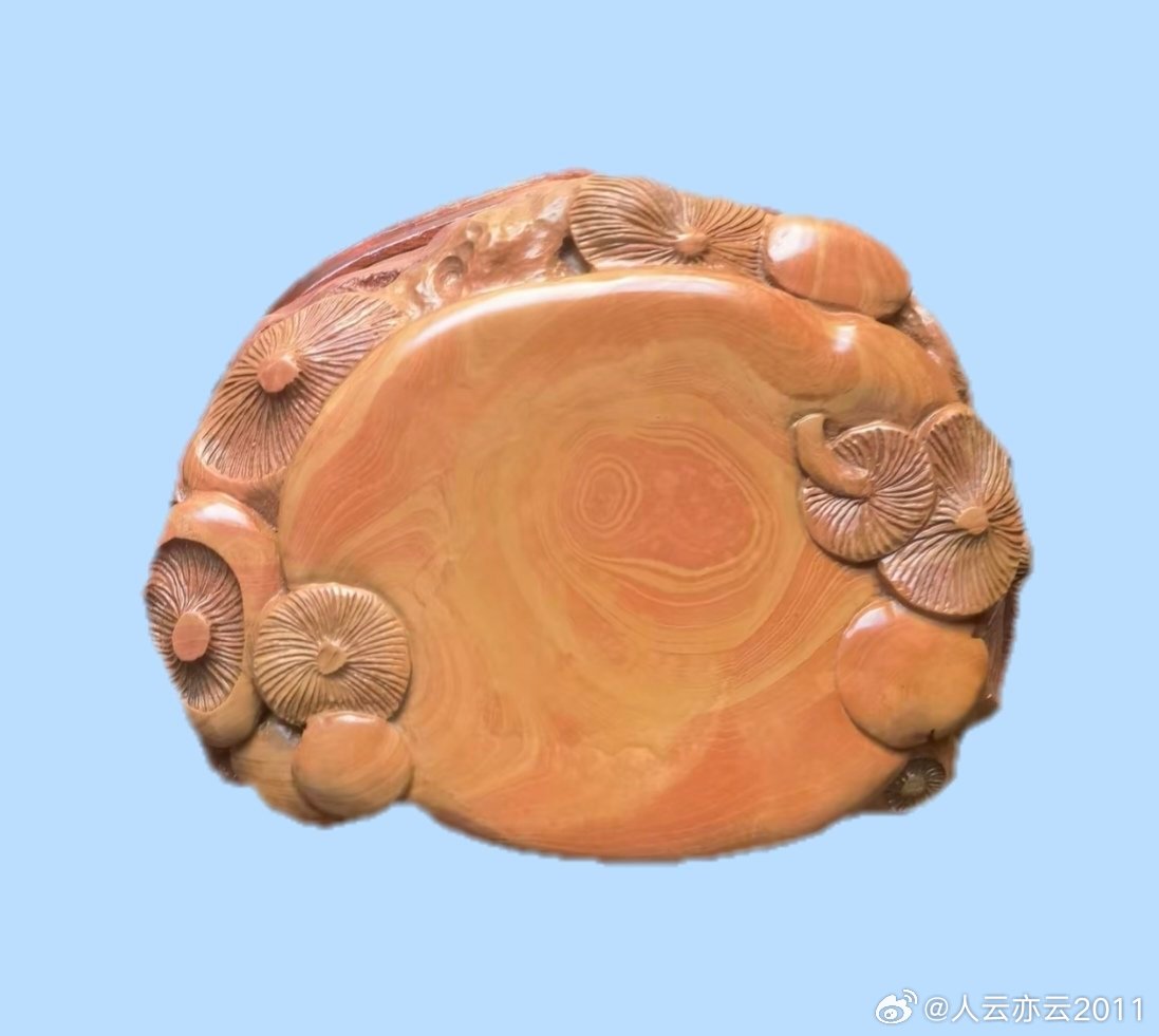 【精品展示】（二）砚台系列（5）：红丝砚❺～～周立波大师作品①。与师友们分享，一