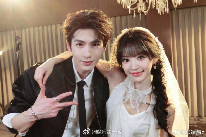 逐玉真拍了头纱合照逐玉有求必应 就是这个逐玉爽！ 