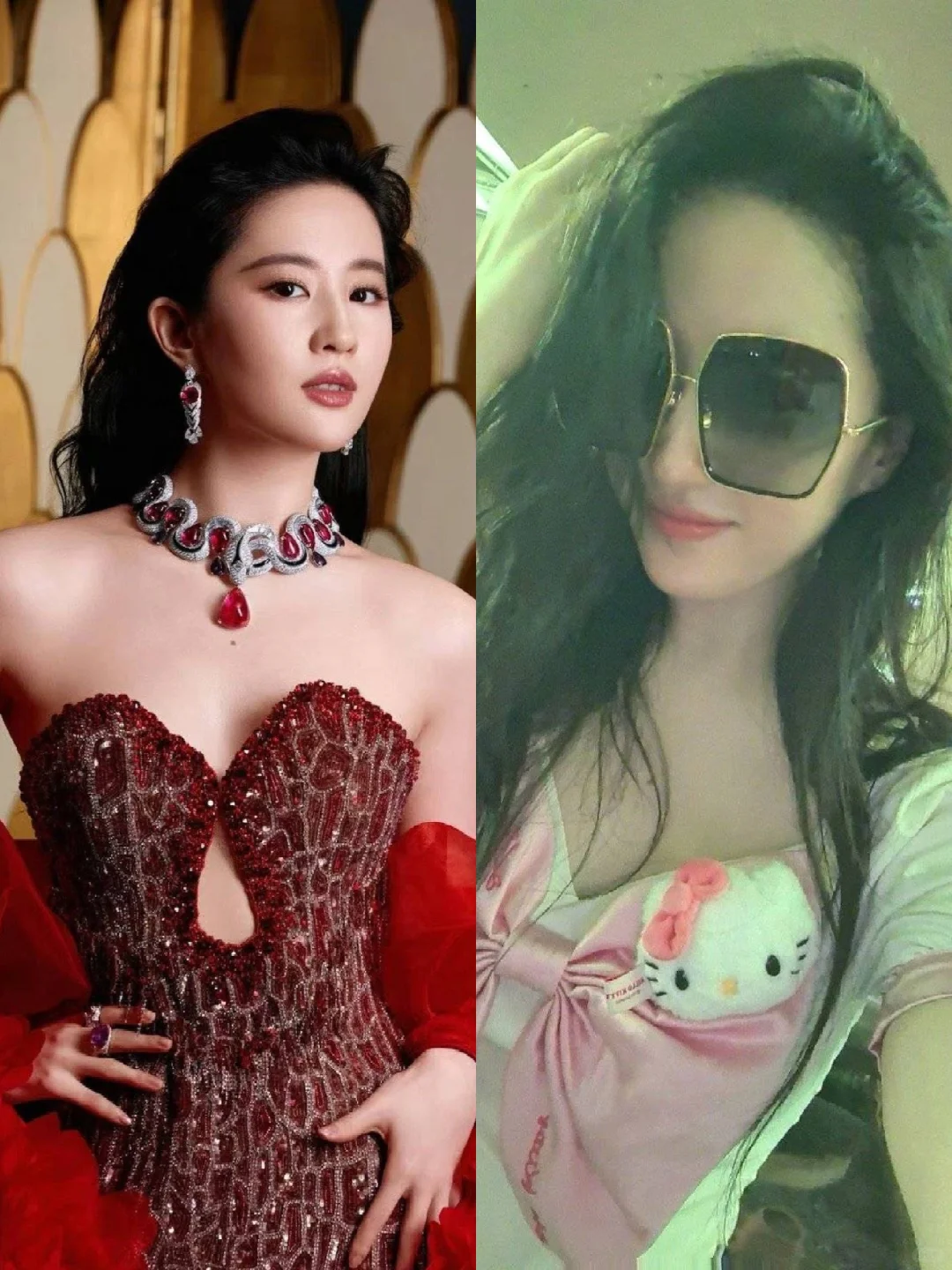 女王和公主，风格百变