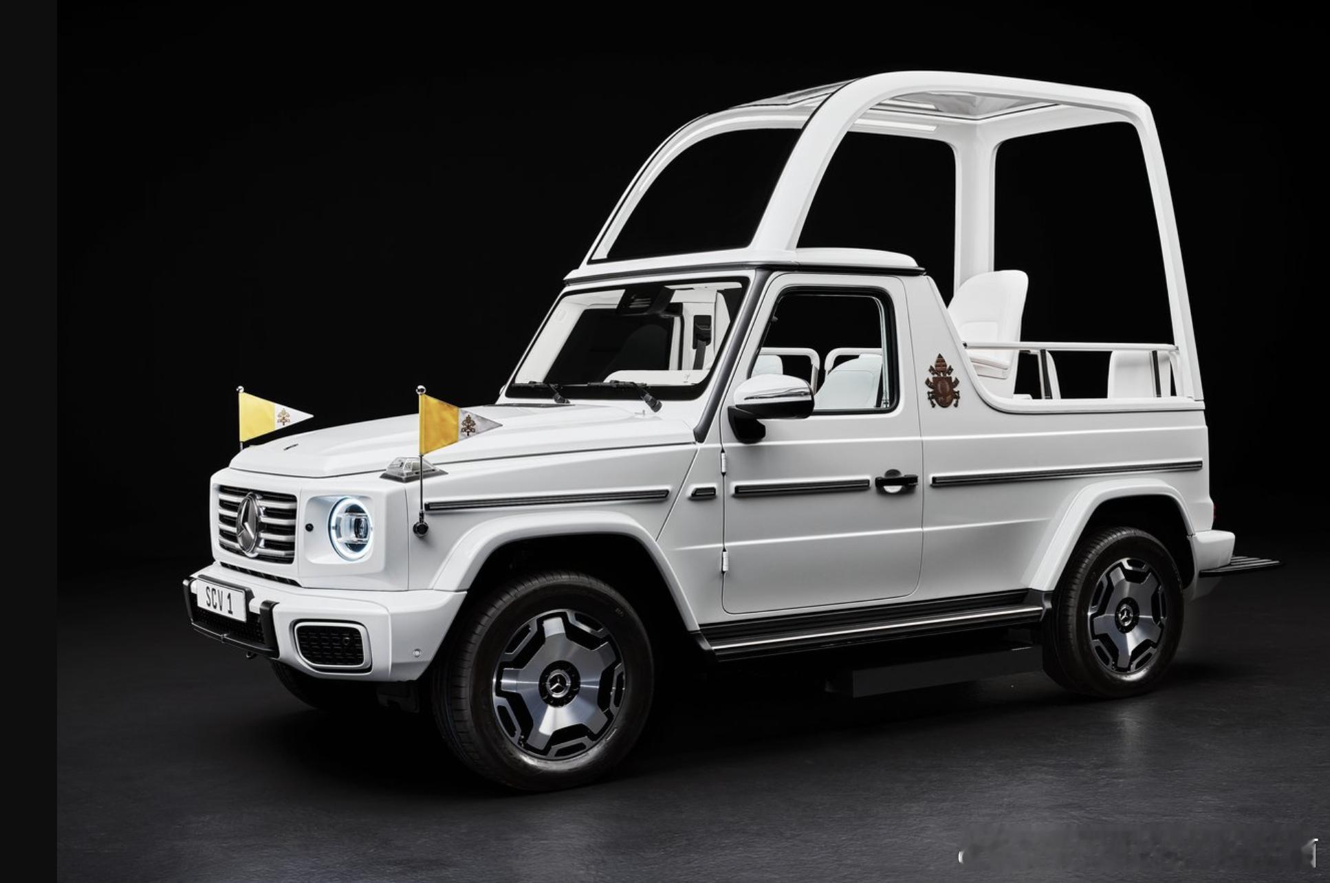 这是你要的潮车吗  Mercedes-Benz G-Class Popemobi