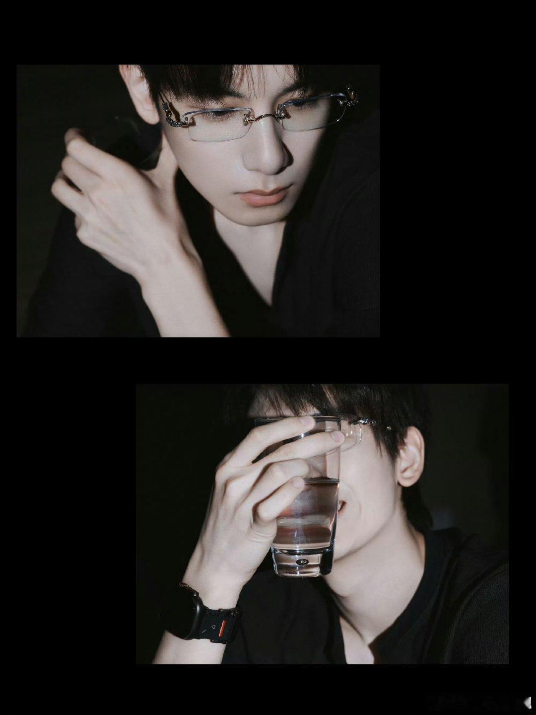 胡先煦小酒窝合照小酒窝替胡先煦庆生被合照里的温情打动，小酒窝捧着小玩具前来为胡先