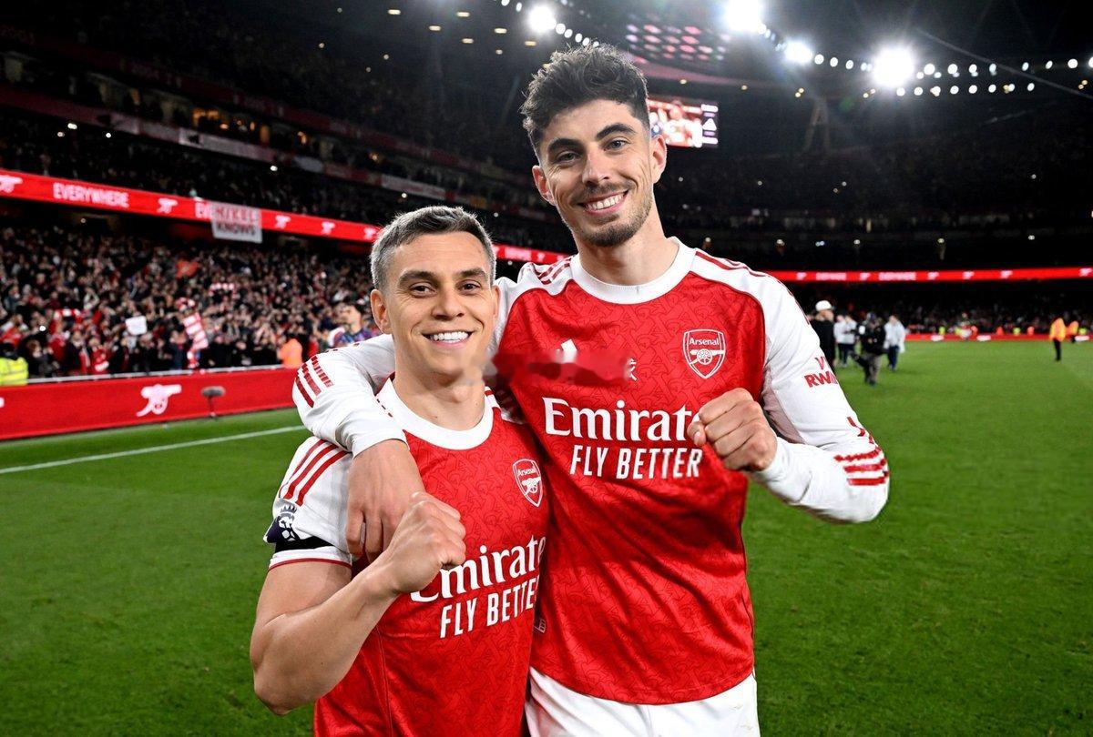 阿森纳1比0伯恩利Leandro Trossard & Kai Havertz 