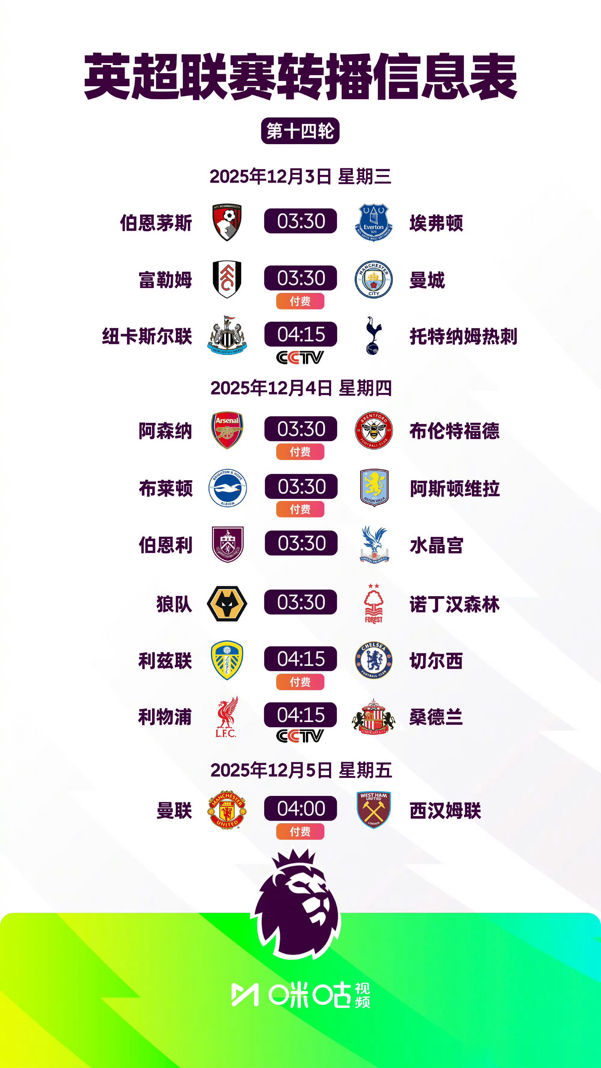 今晚有英超哦，哈哈 3点半 4点15 纽卡热刺焦点战