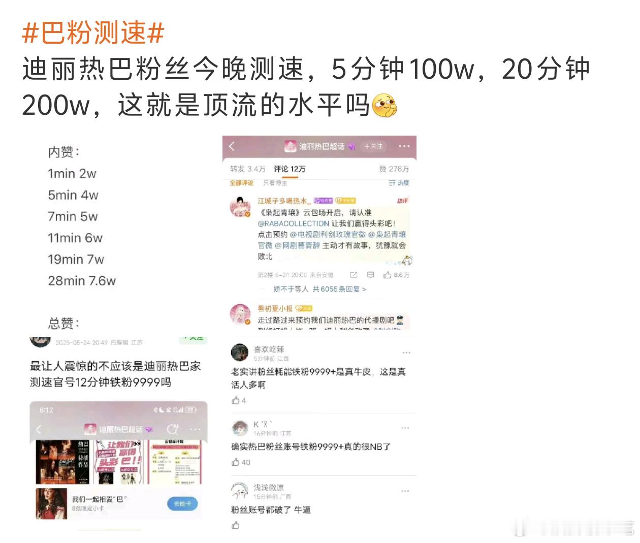 这种测试不就是测机器吗，觉得我说的不对的，先去把本人微博内赞点过10w吧 ​​​