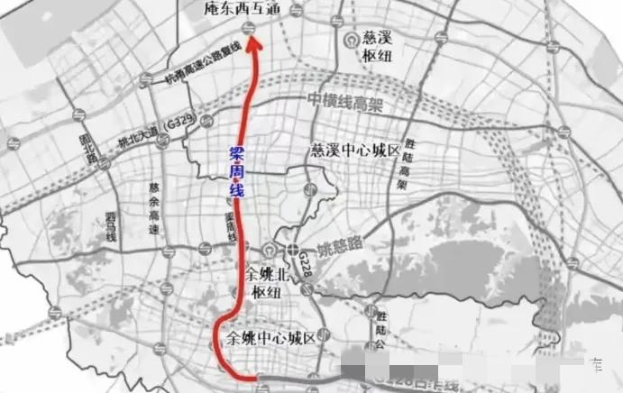 梁周线（姚州大桥-浒溪线）快速路提升工程（公园大道姚州大桥至浒溪线段）近期迎来重