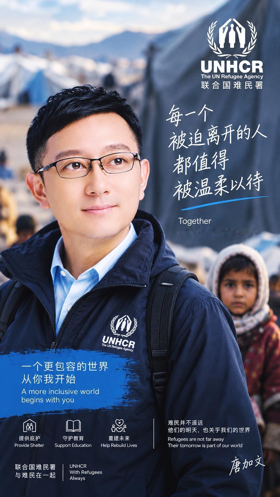 【用伟大的爱做小事】

最近参与联合国难民艺术公益项目，越做越觉得，这句话是真的