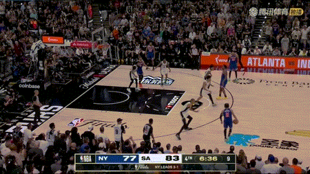 布伦森单挑文班打进！追到只差4分！NBA