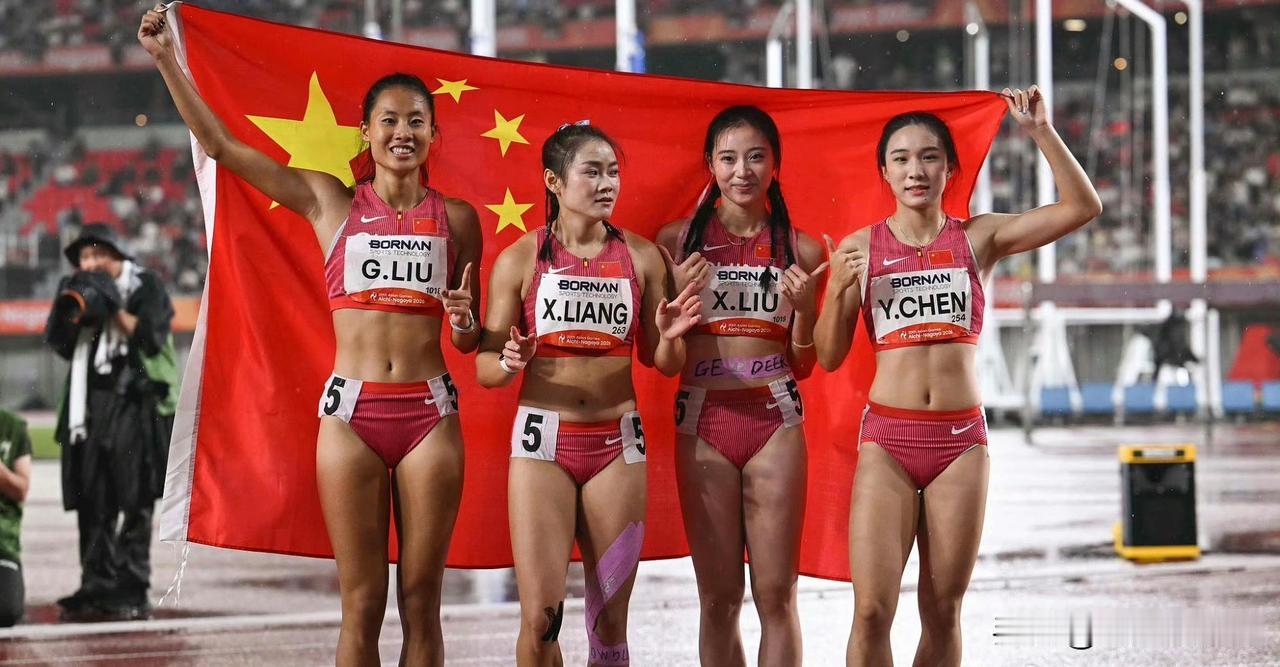 再接再厉！混接4✘100，我们还能继续拿到金牌吗？
昨晚中国运动健儿把男、女4✘
