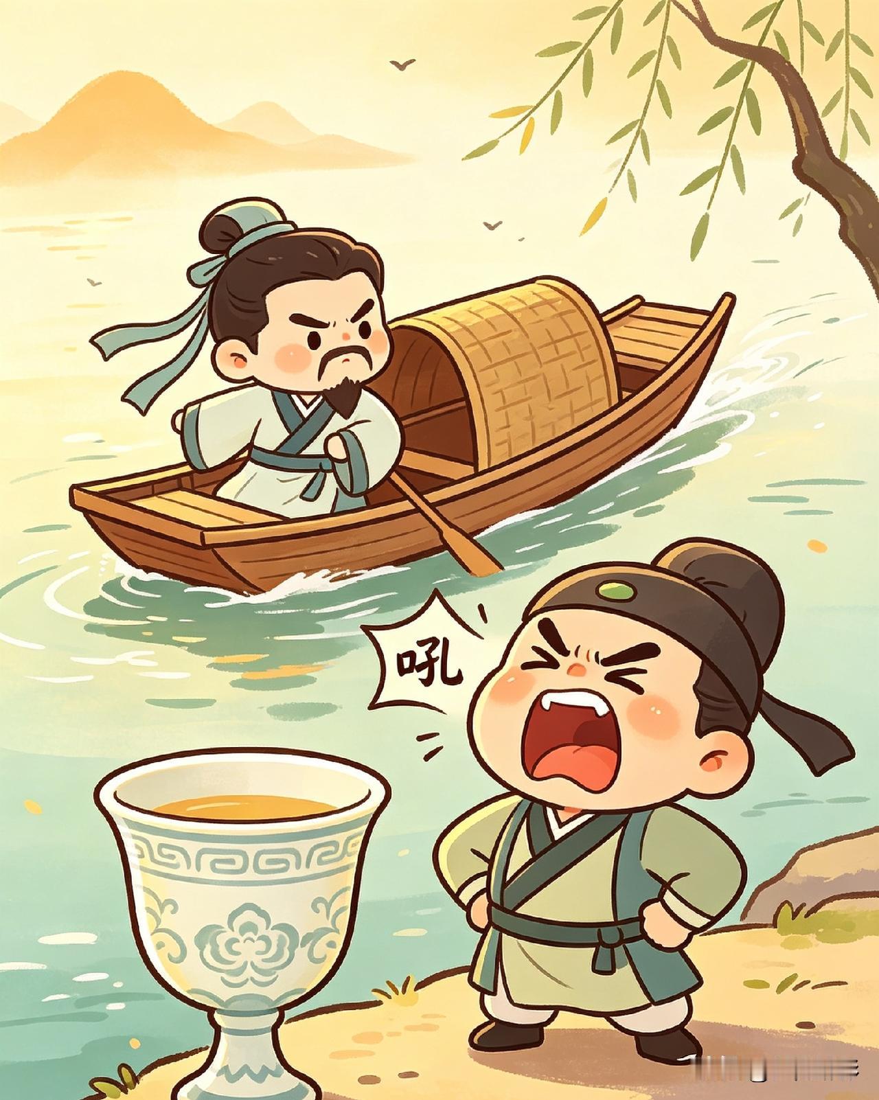 李白乘舟将欲走，
忽闻汪伦岸上吼。
你的酒杯还有酒，
下一句……
请各位才子才女