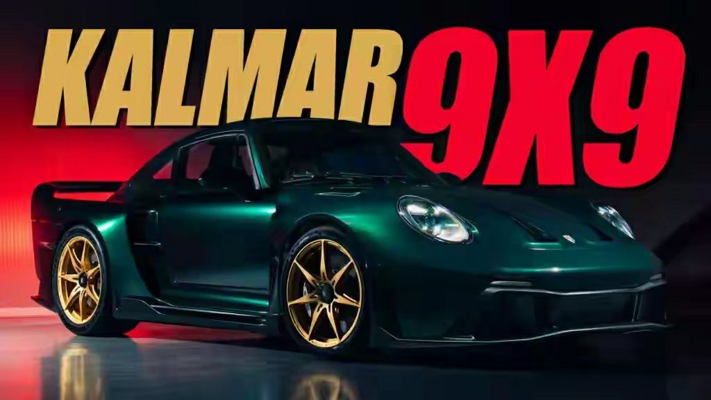 #大v聊车# 据说Kalmar 9x9是世界上第一辆复古超级跑车，它显然在保时捷