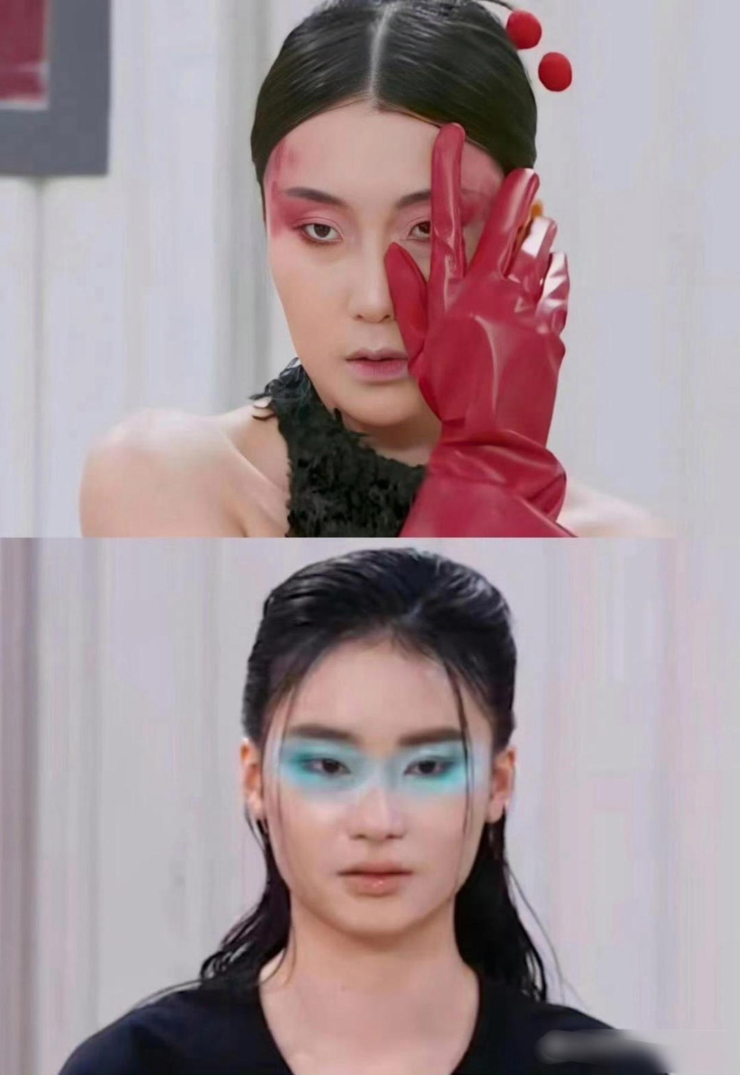 一个化妆节目这么抓马，秋模特的心理阴影面积，有些偶像剧妆造那么丑，审美太差了，手