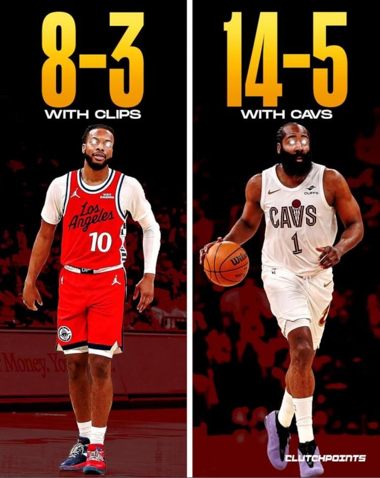 NBA史上相当罕见的双赢交易，哈登和加兰都完美的适配了新球队！

哈登加盟骑士以