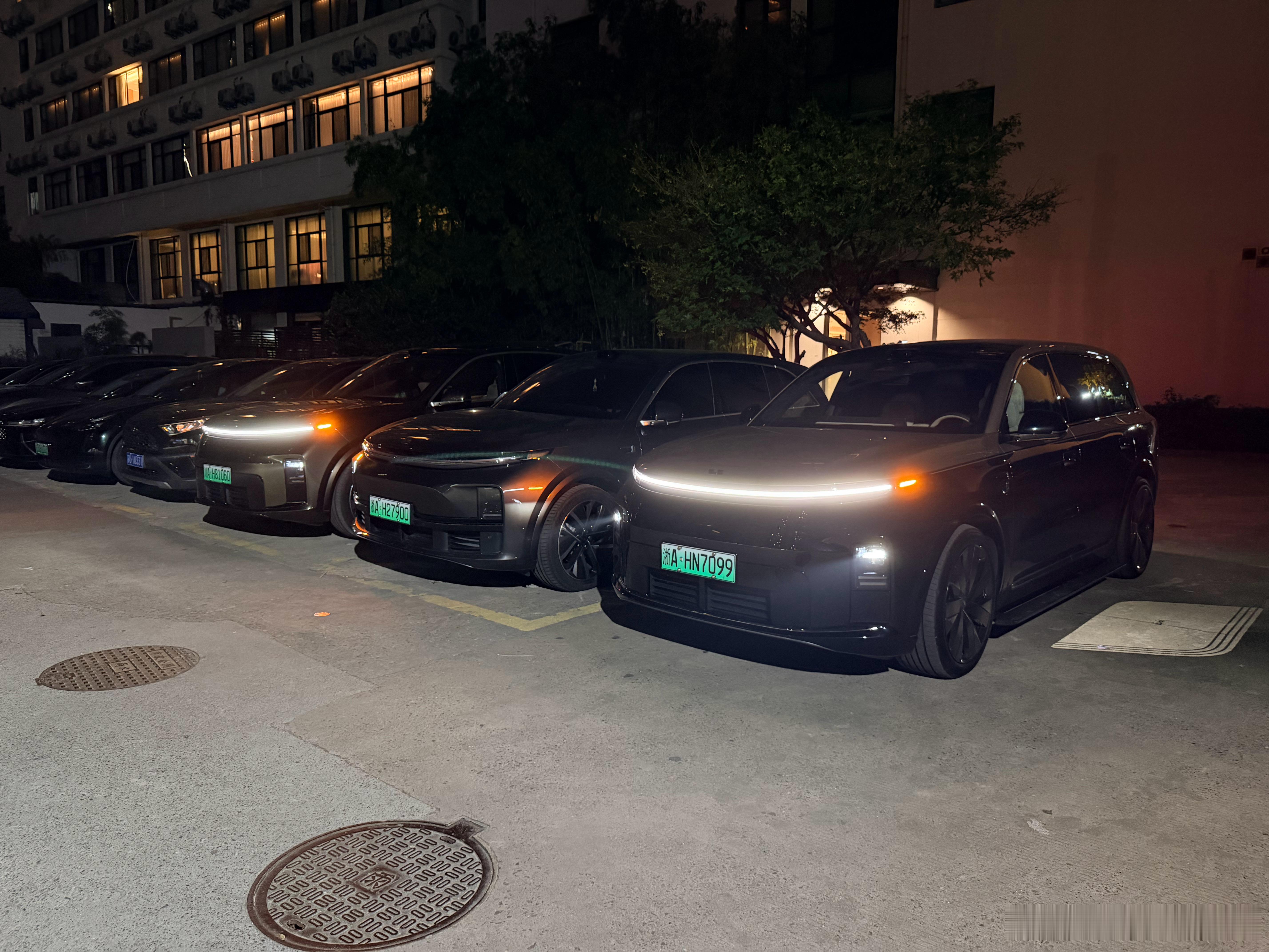 L9livis +L8 livis 中间串了辆路人车
