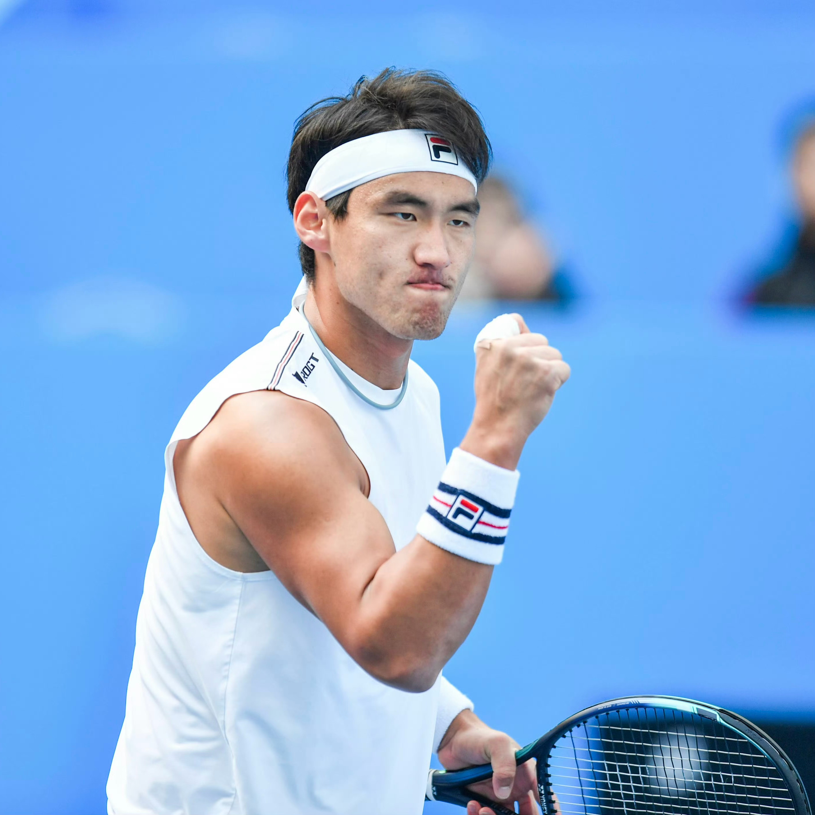 2026赛季澳网亚太区外卡赛男单决赛，头号种子布云朝克特以6-4/6-2完胜日本