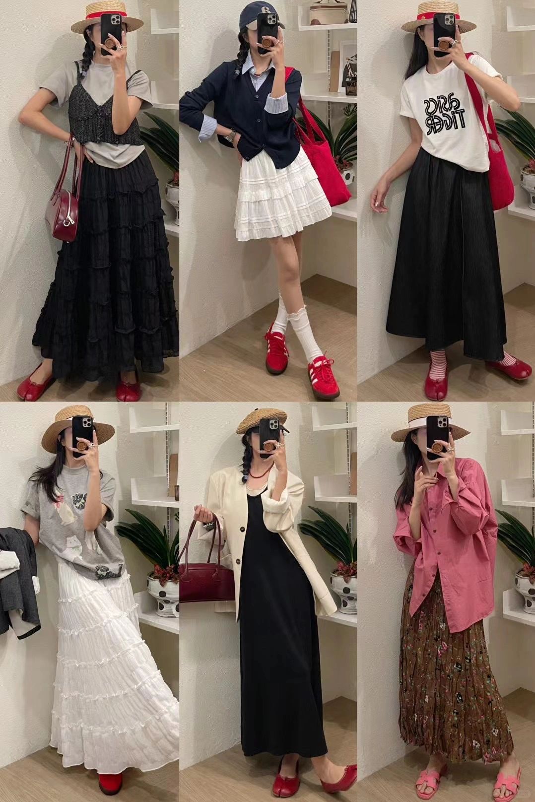 韩系气质少女风穿搭
