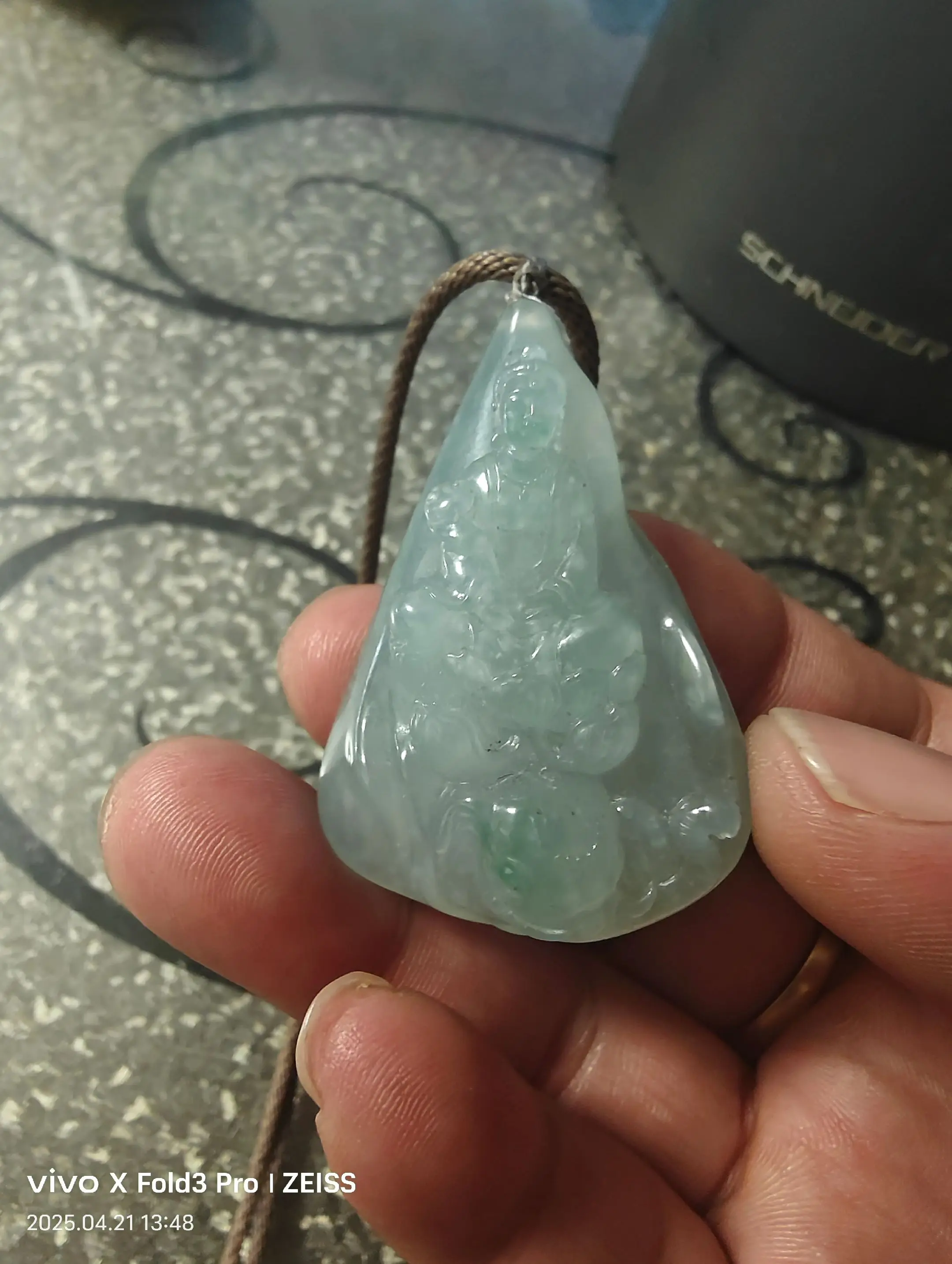 翡翠 冰漂绿 普贤菩萨