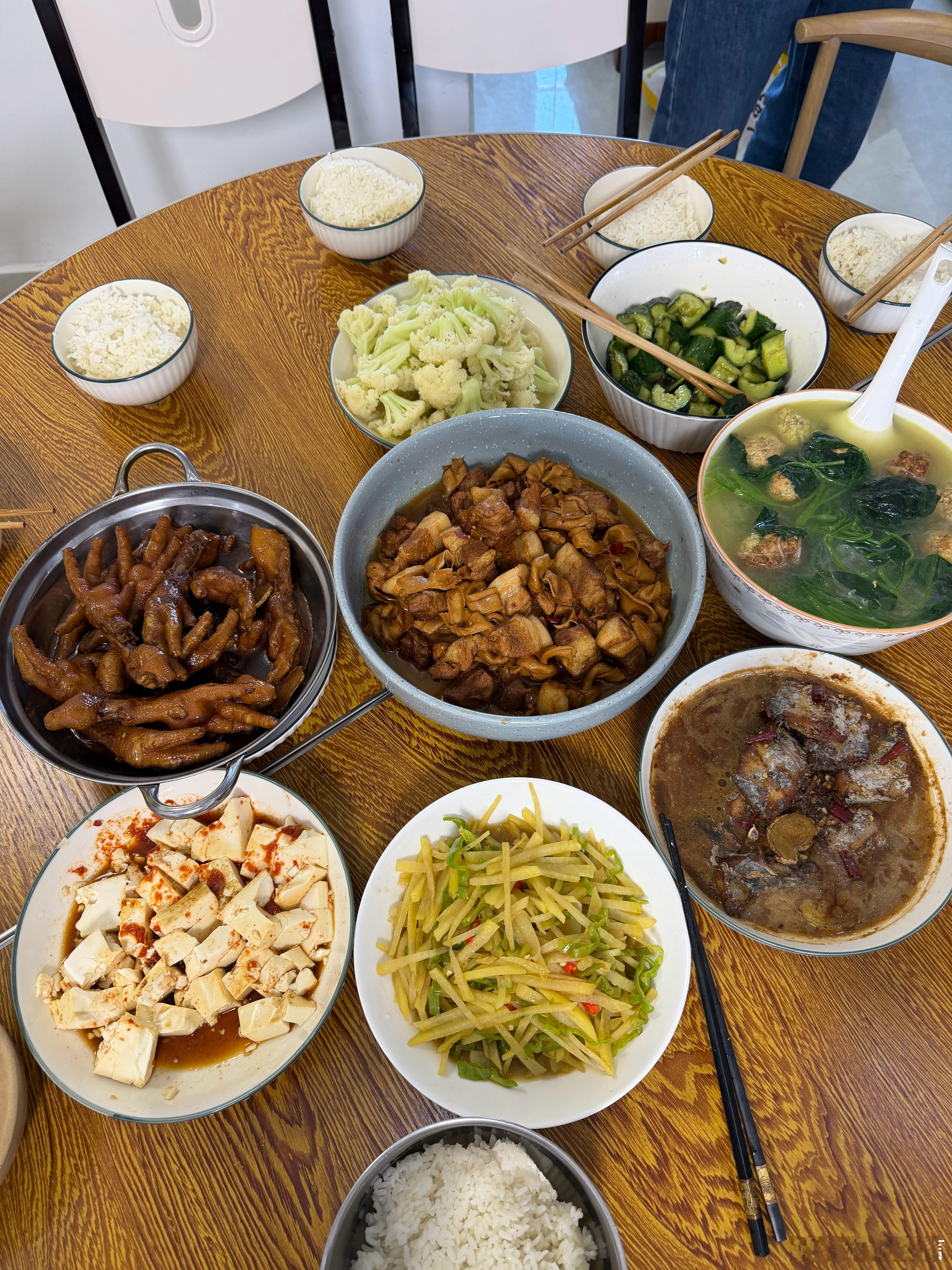 午饭吃了嘛？ 