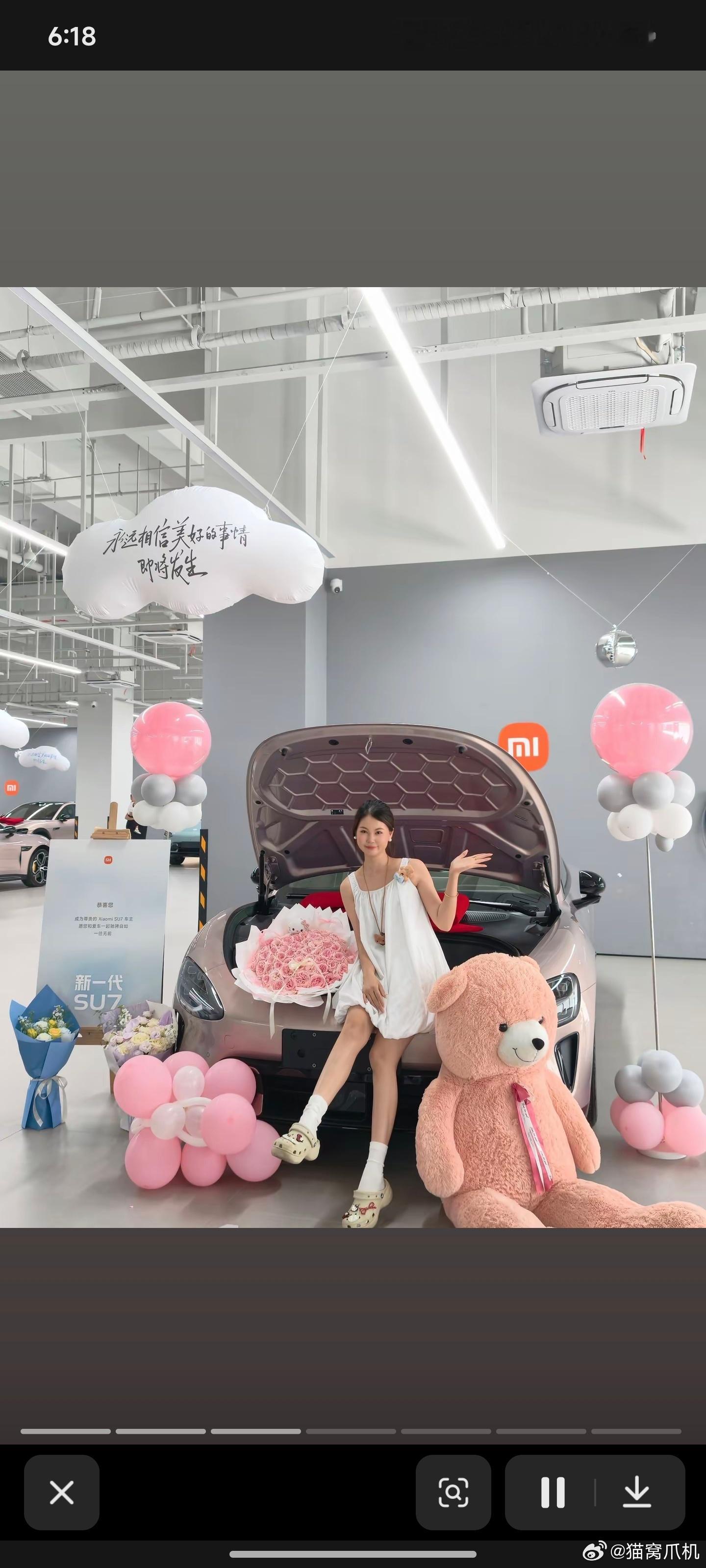晚安。猫窝每日晚安新一代su7