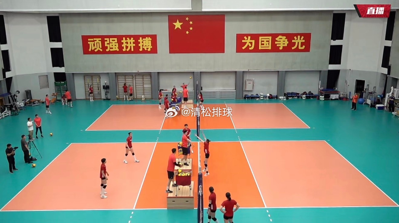 拦网训练清松带你看排球中国女排