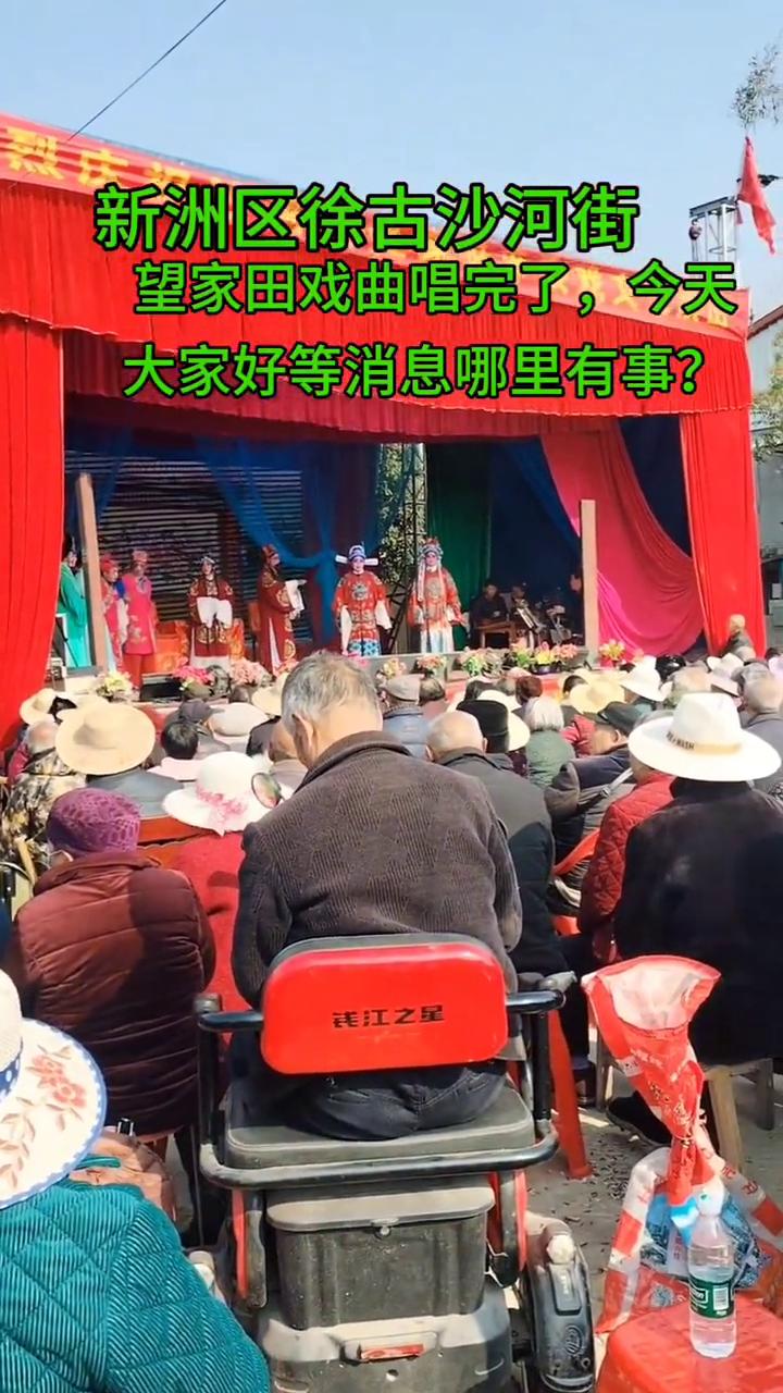 新洲区东街莱场唱戏，农历10月二八开罗三天大戏欢迎大家去看。
新洲区徐古沙河街望