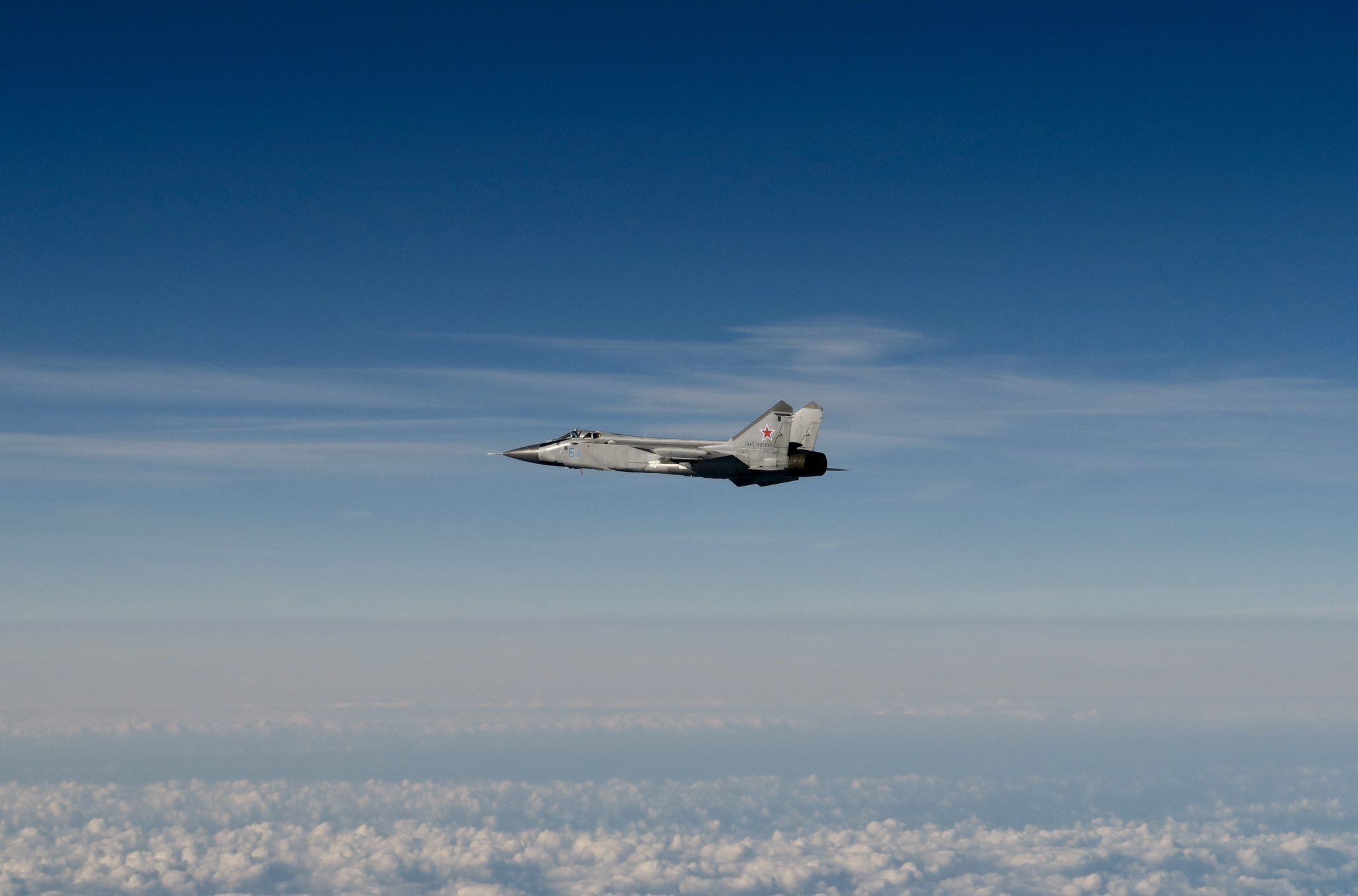 侵入爱沙尼亚领空de Mig-31 ​​​