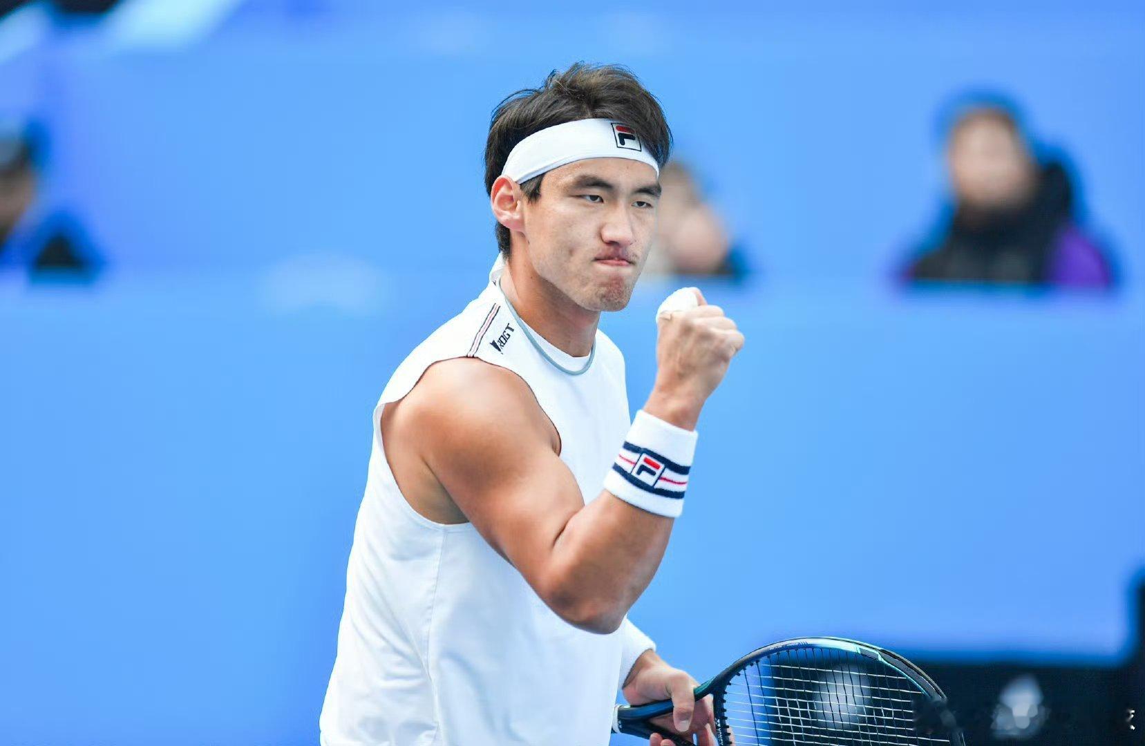 澳网外卡赛男单决赛，布云朝克特6-4/6-2战胜日本球员桑提兰，夺得冠军🥇🥇