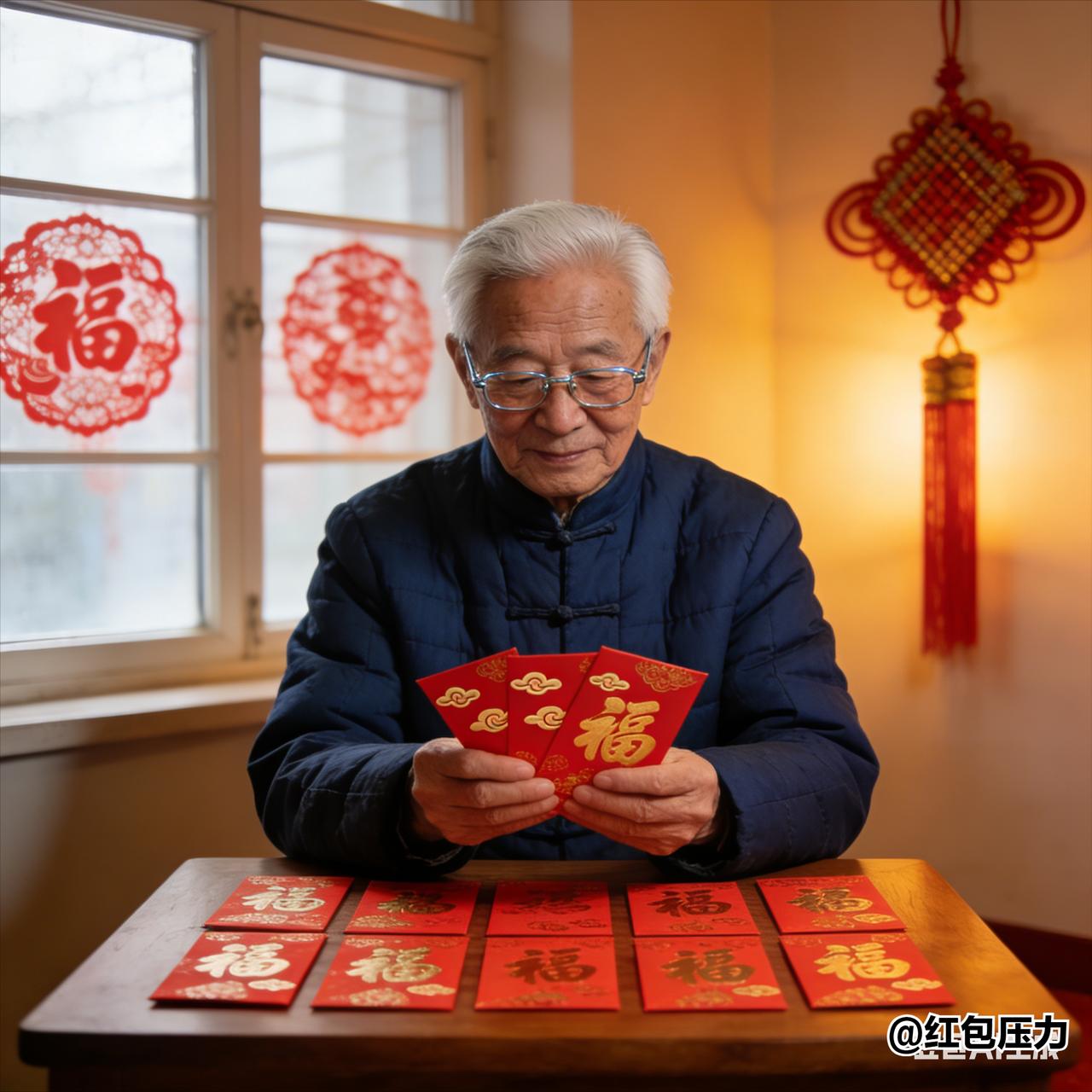 一位60岁老人令人深思的话：
“今年六十了，说心里话不希望有人来拜年了！每年每家