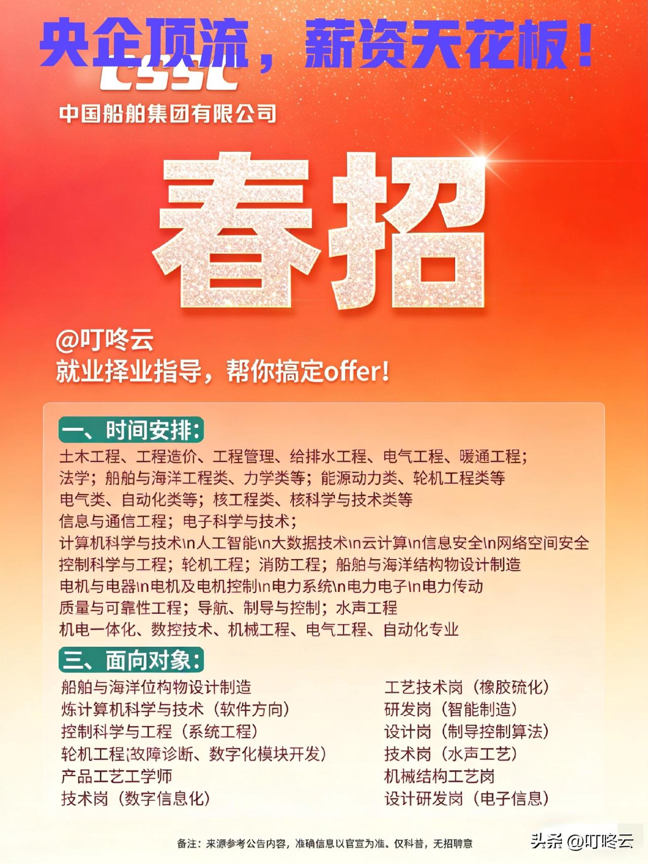 它在下饺子！也是最猛铁饭碗！🚢 中国船舶集团2026春招｜硬核上岸指南✨速速围