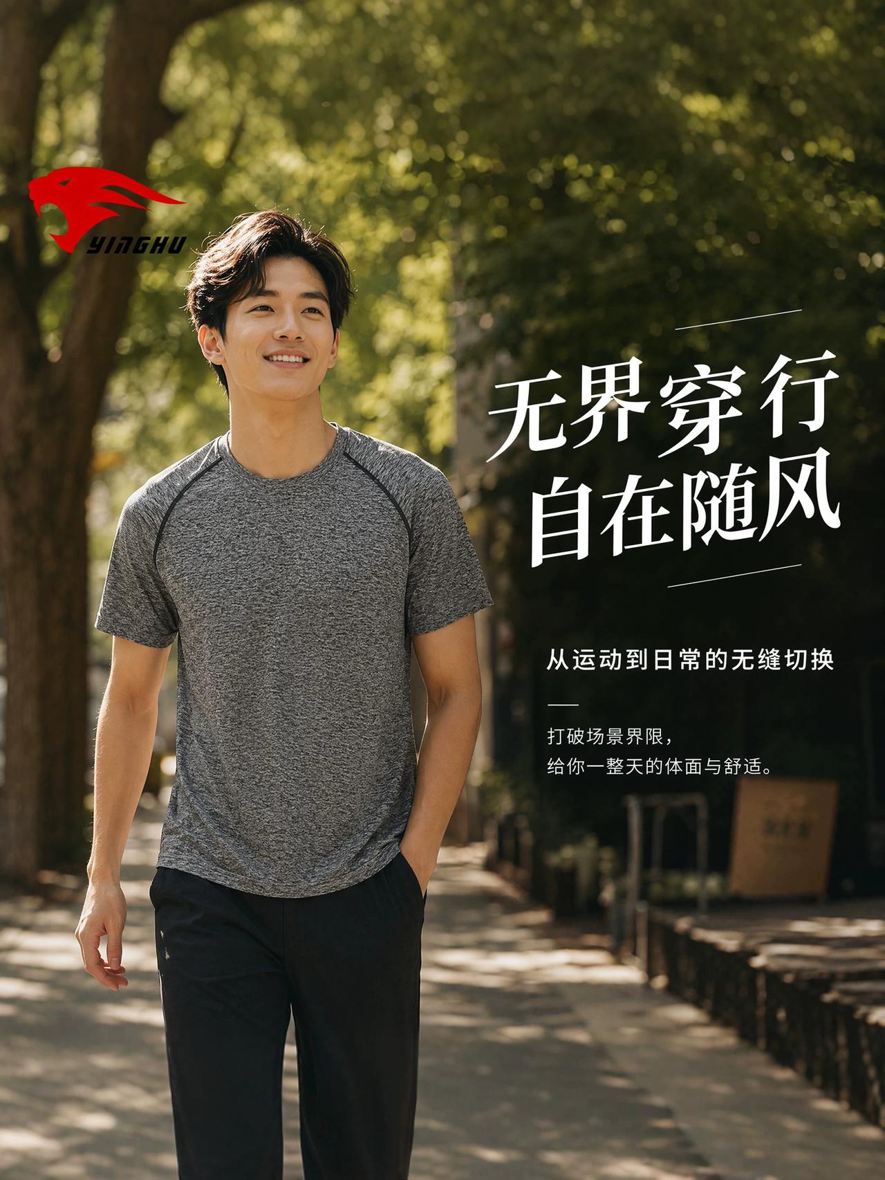虎哥这件暴汗短袖T恤几块钱到手，配套的运动双拉索口袋短裤也是个位数，两件十几块，