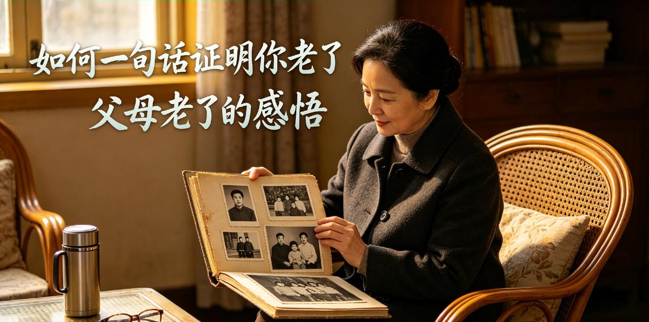 如何一句话证明你老了父母老了的感悟