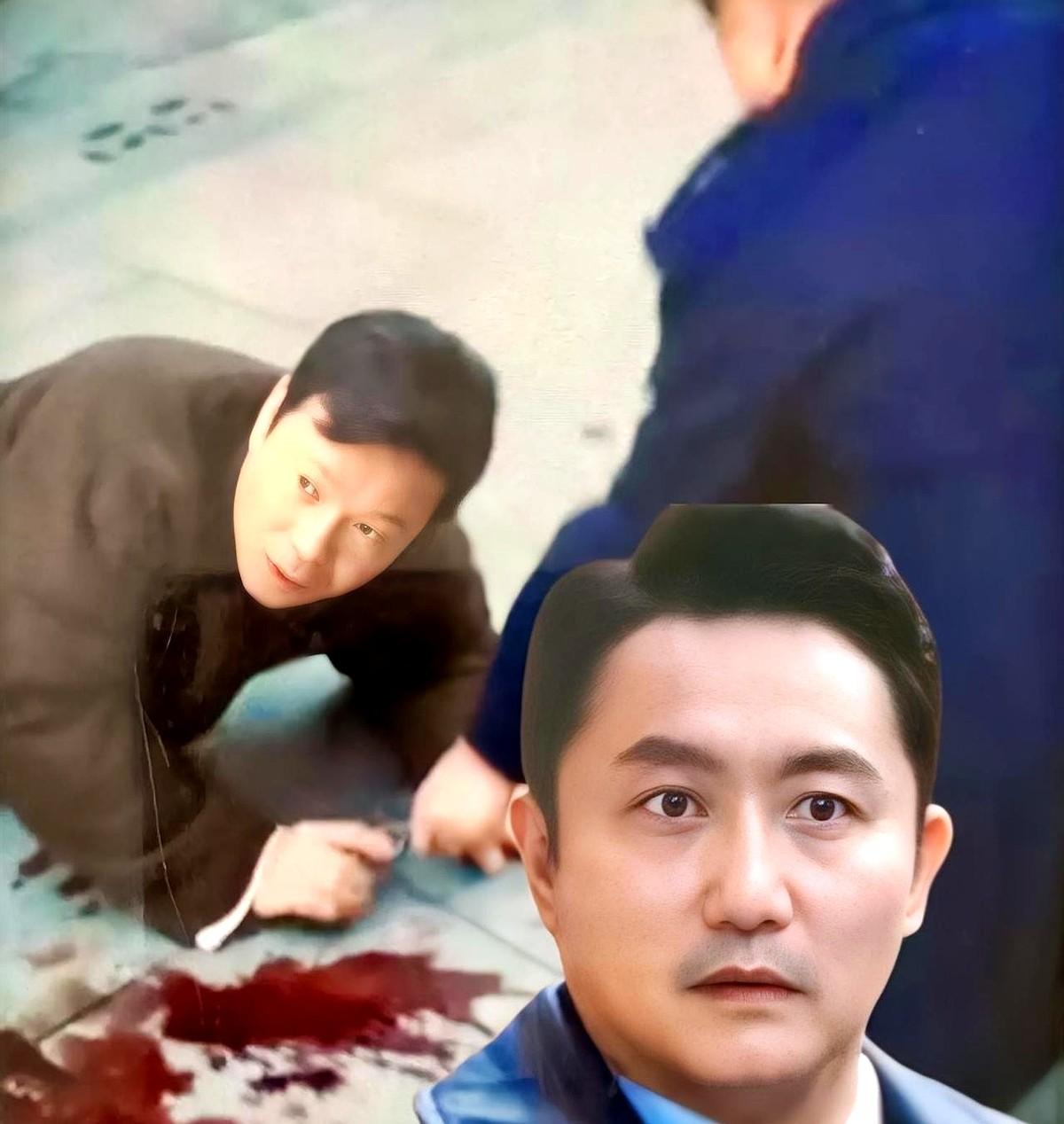 昨晚《隐峰》一上线，王迅就被一枪撂倒，杜淳紧接着出场，别人蹲他站，一句话没说就把