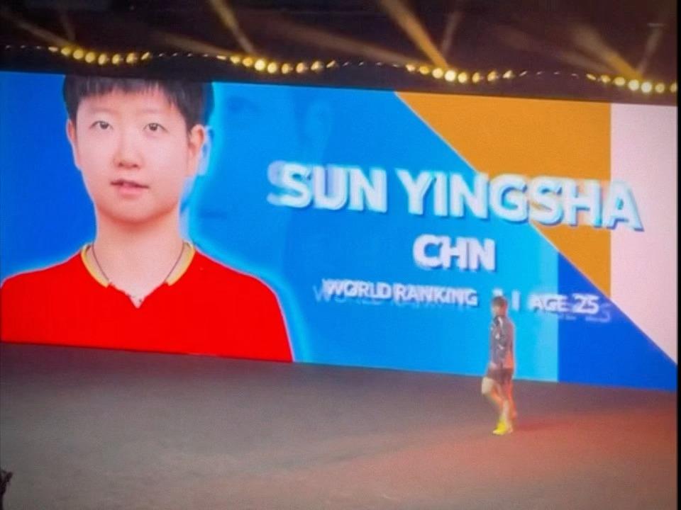 伴随少女尖叫声向你走来的是：world no 1💐SUNYINGSHA 