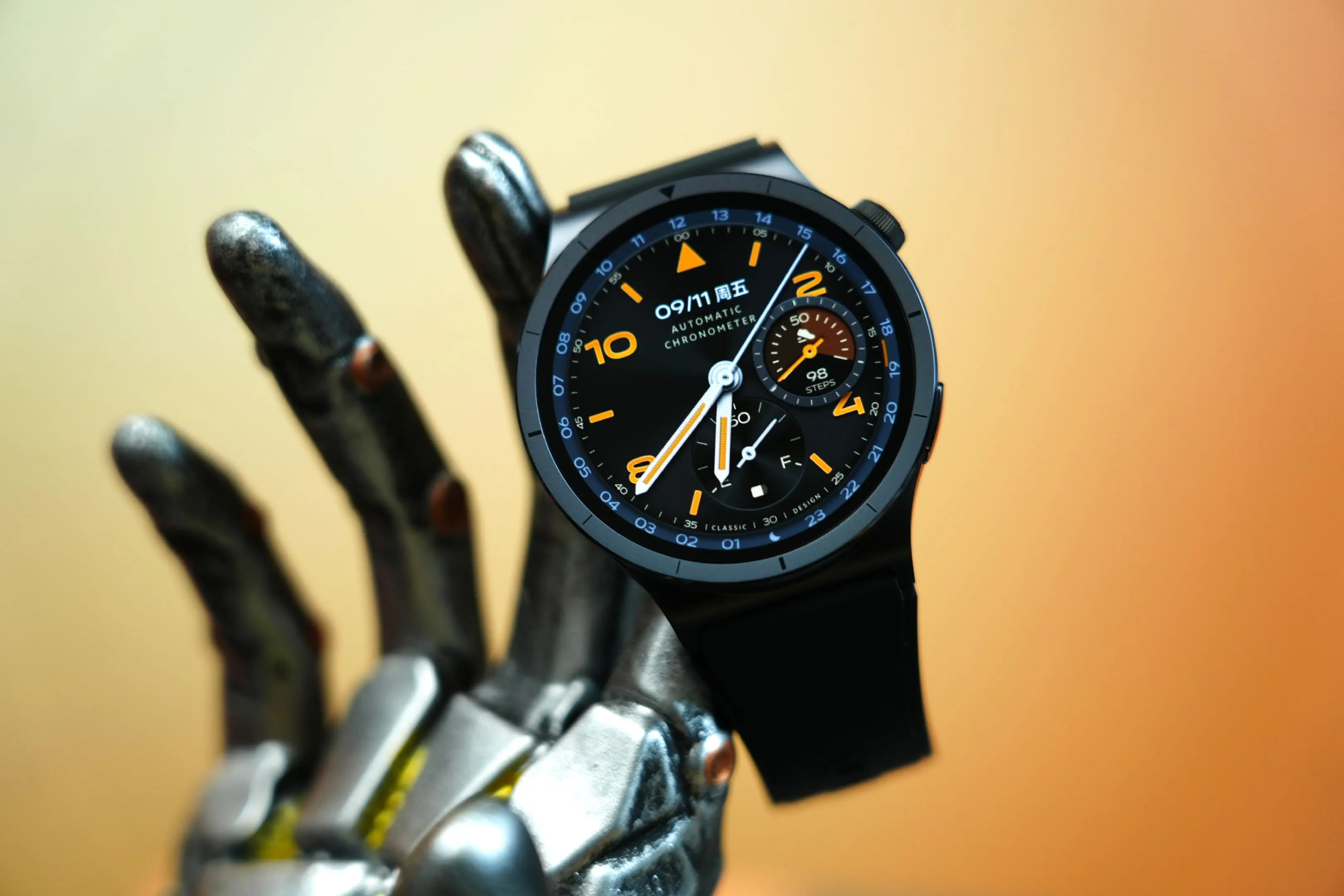 vivo WATCH 6旷野配色外观曝光。第一次戴WATCH 6最直观...