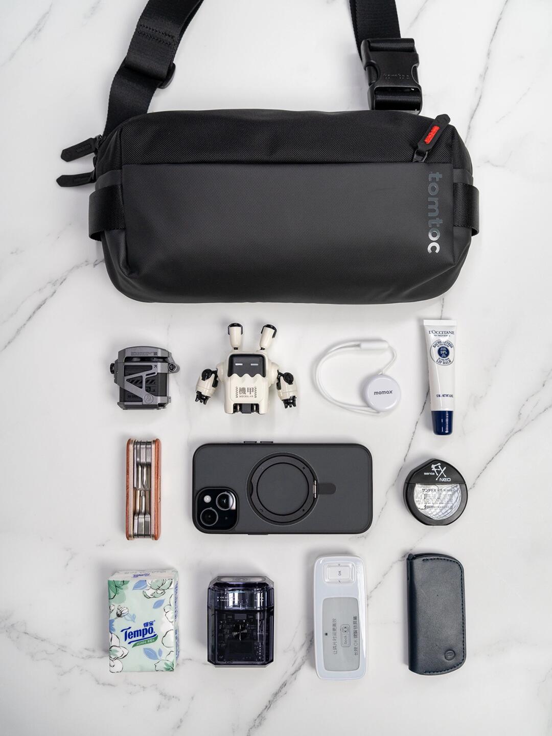 EDC翻包 | 30+男生单肩包里有什么| 翻包记