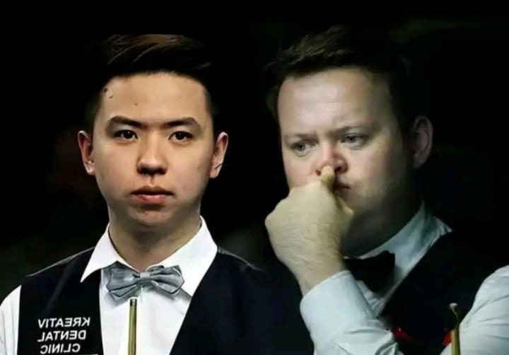 墨菲与肖国栋的1/8决赛本来是分三个阶段进行，但是二阶段就结束了，墨菲以13：3